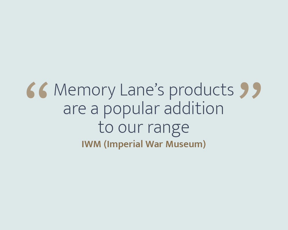 Memory Lane IWM quote for tailored multimedia